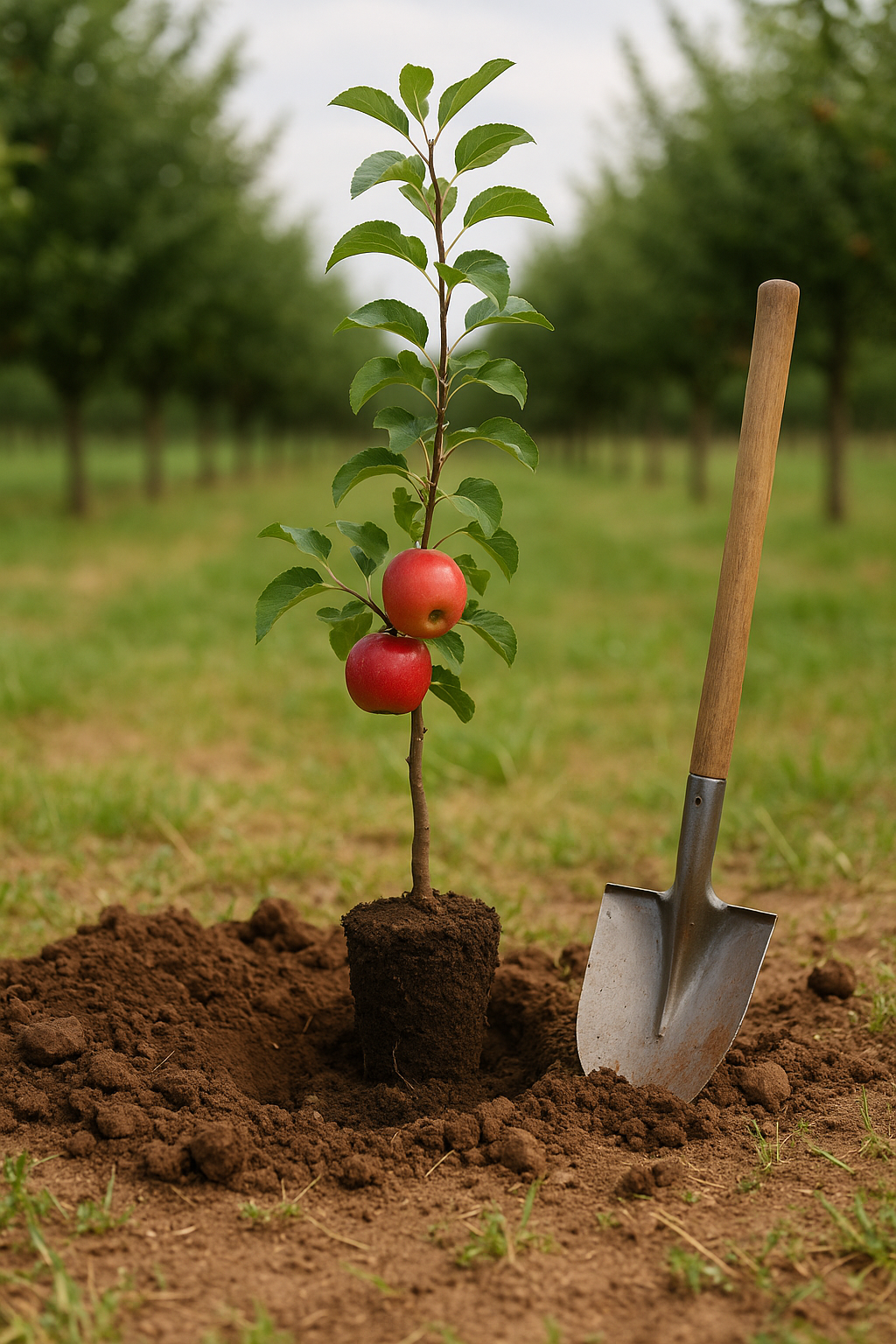 Когда сажать яблони в Алматинской области